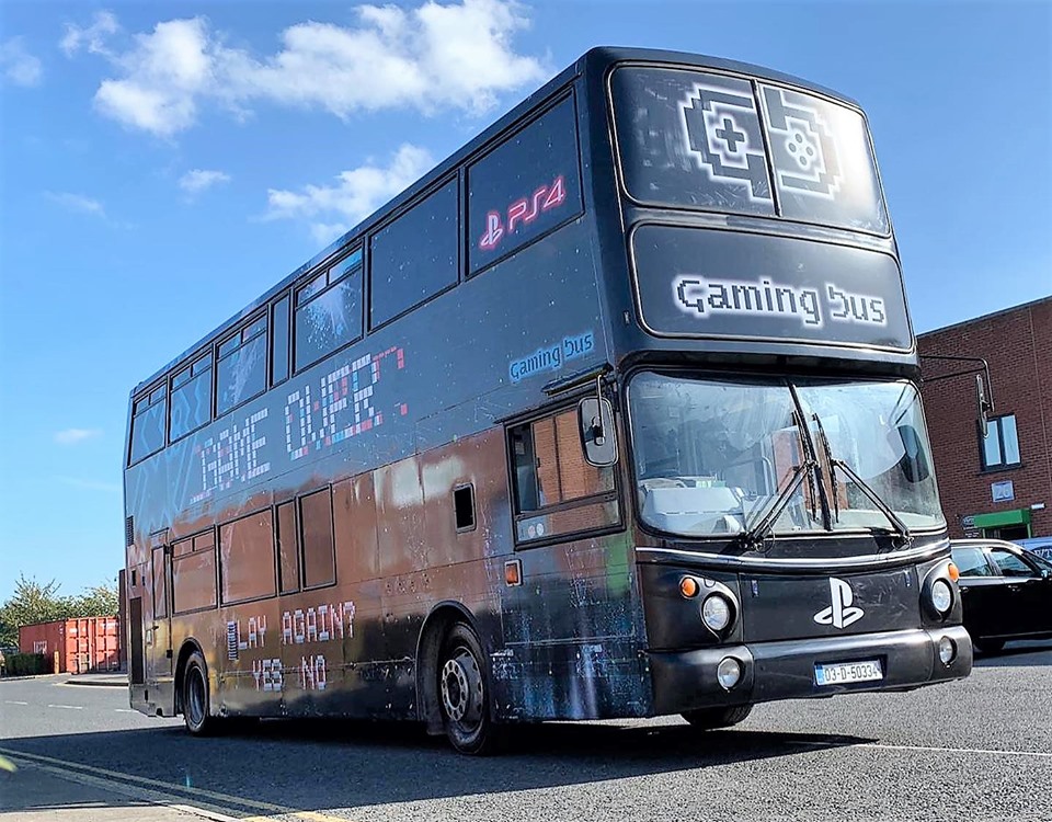 Gaming Bus - Ireland's Only Double-Decker Gaming Party!